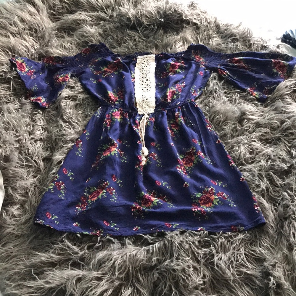 Off the shoulder dress